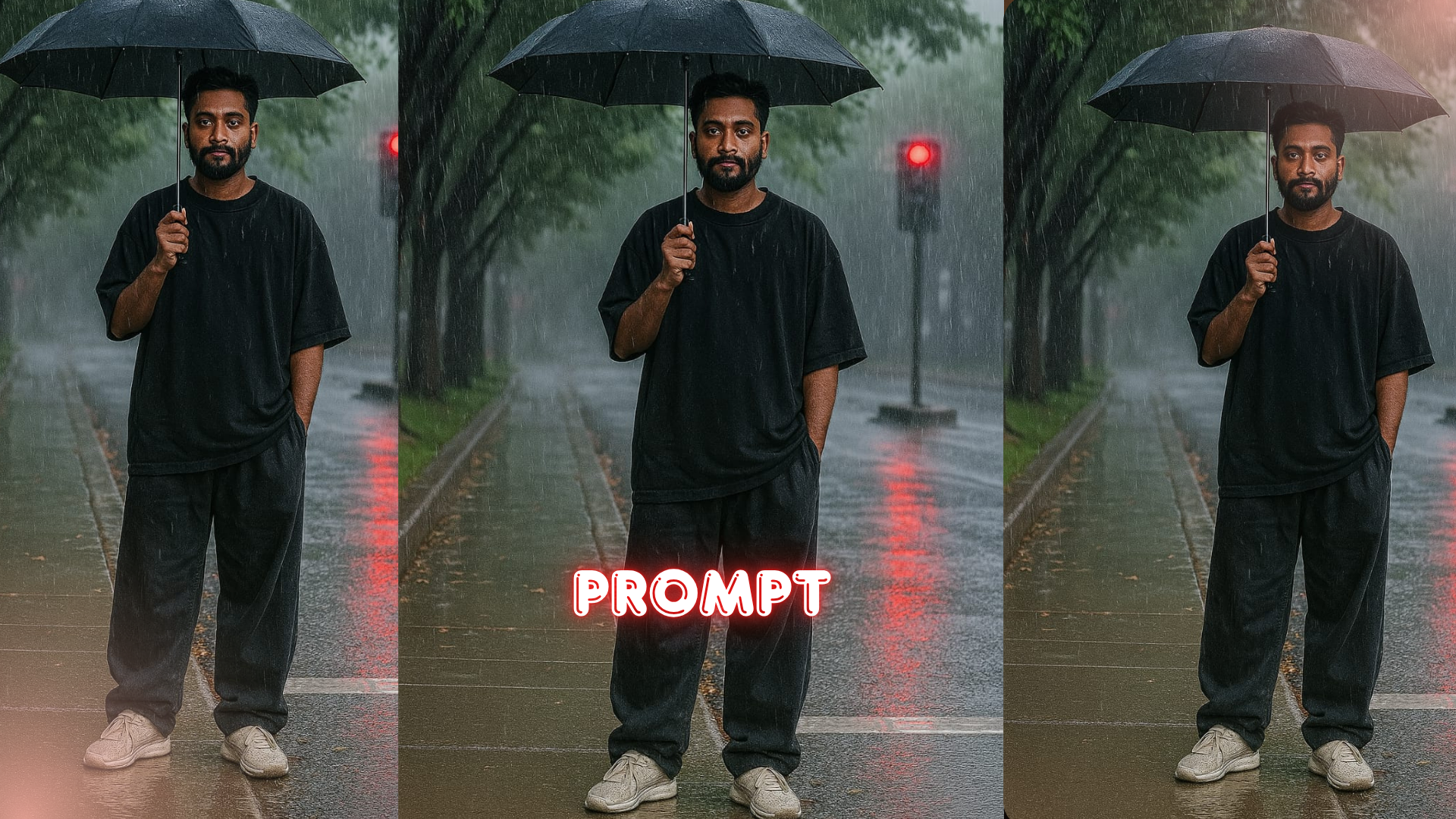 Walk in Heavy Rain