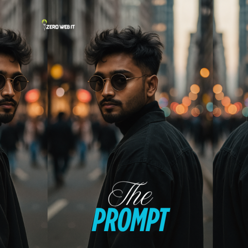 AI Art Prompt: A Stylish Young Man in Cinematic Urban Street