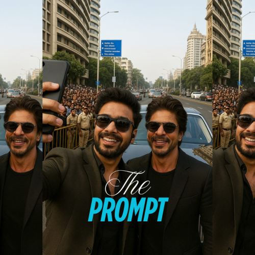 Met Shah Rukh Khan in Mumbai