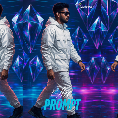 Cyberpunk Fashion Portrait